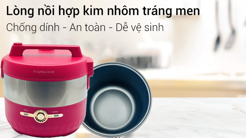 Nồi cơm điện IVIAIVIA COOK MM-NC19 - Hàng chính hãng