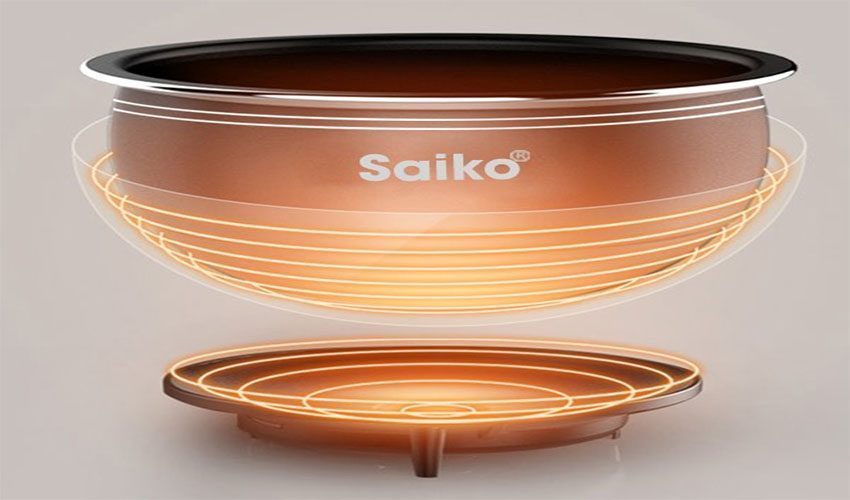 Nồi cơm điện Saiko CR-1202T - Hàng chính hãng