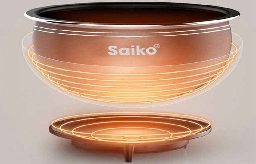 Nồi cơm điện Saiko RC-1824 - Hàng chính hãng