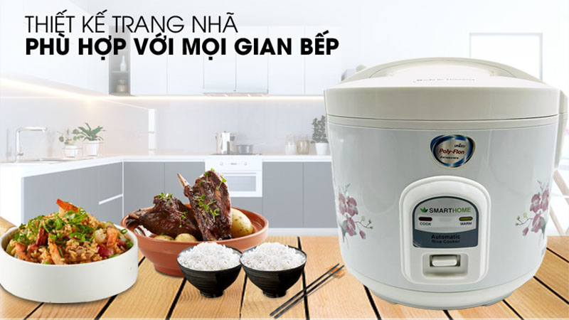 Nồi cơm điện Smarthome RC01/650-1803 - Hàng chính hãng