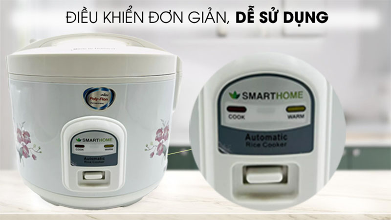 Nồi cơm điện Smarthome RC01/650-1803 - Hàng chính hãng