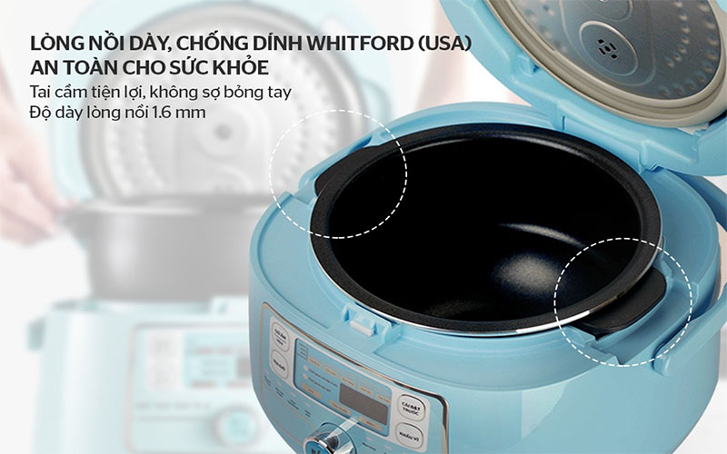 Nồi cơm điện Sunhouse MAMA SHD8852B - Hàng chính hãng