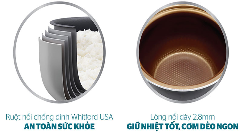 Nồi cơm điện Sunhouse SHD8626 - Hàng chính hãng