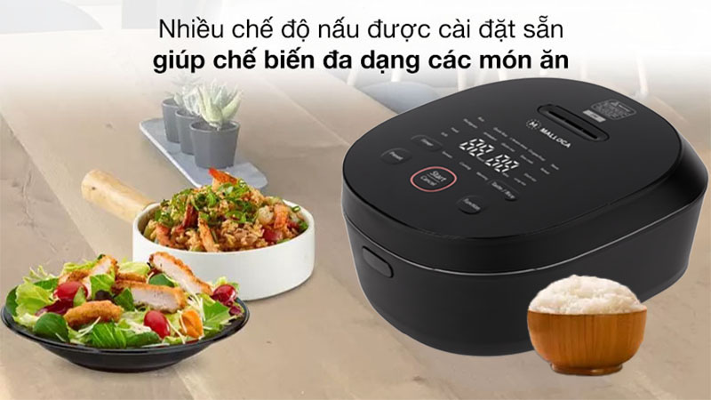Nồi cơm điện cao tần Malloca MRC-IH01E - Hàng chính hãng
