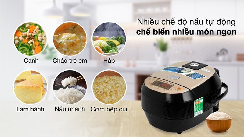 Nồi cơm điện cao tần Midea MB-HS5007 - Hàng chính hãng