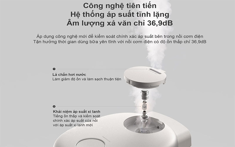 Nồi cơm điện cao tần áp suất kép Cuckoo CRP-NHTR0610FGW/FB/FP - Hàng chính hãng