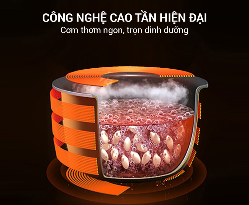 Nồi cơm điện cao tần Nagakawa NAG0139 - Hàng chính hãng