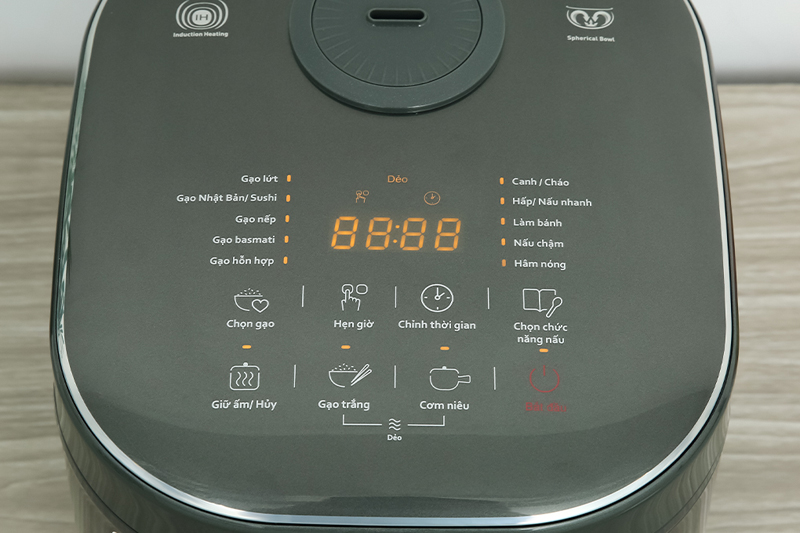 Nồi cơm điện tử cao tần Tefal RK818A68 - 1.8 lít - Hàng chính hãng