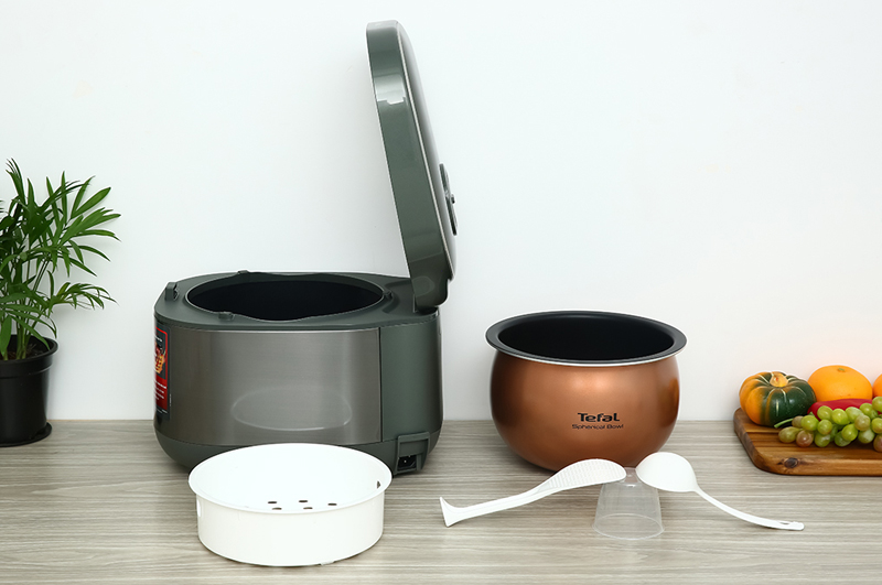 Nồi cơm điện tử cao tần Tefal RK818A68 - 1.8 lít - Hàng chính hãng
