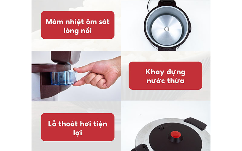 Nồi cơm điện công nghiệp Hasuka HSK-989 - Hàng chính hãng