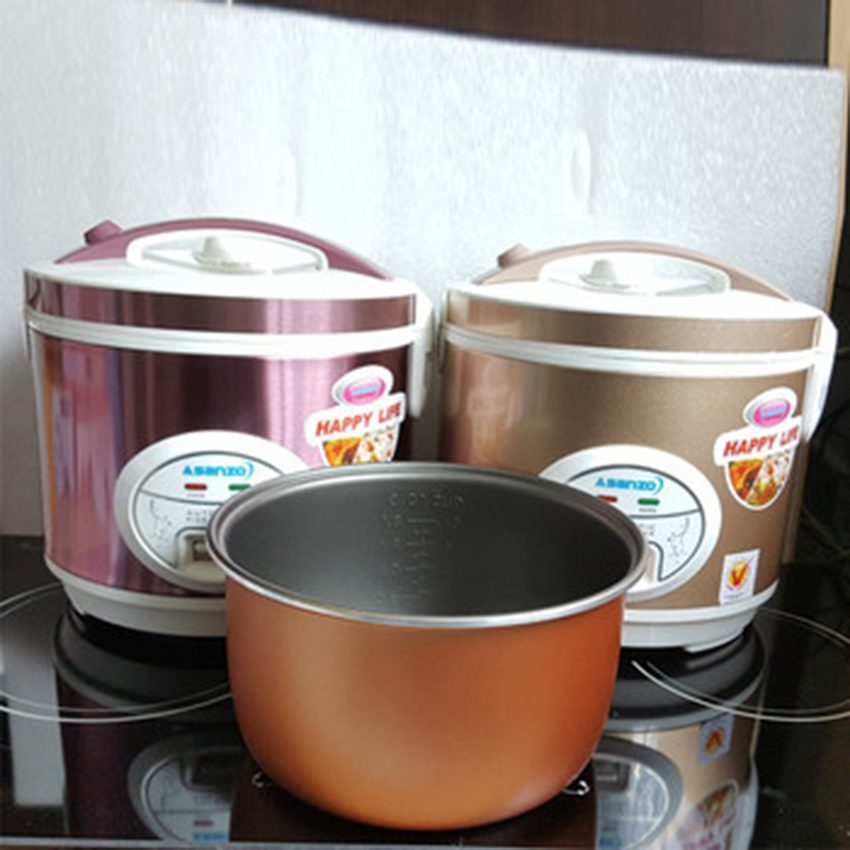 Nồi cơm điện nắp gài Asanzo RC-18AW - Hàng chính hãng