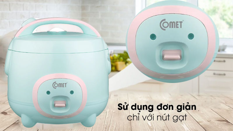 Nồi cơm điện nắp gài Comet CM8007 - Hàng chính hãng