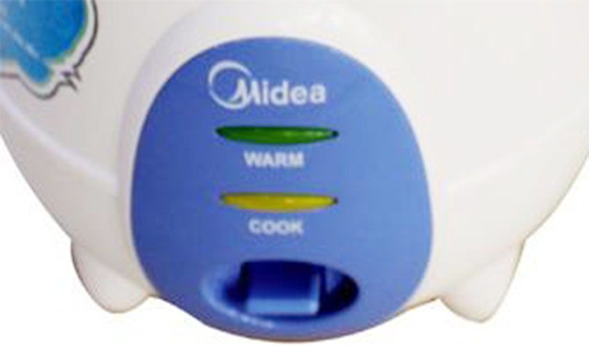 Nồi cơm điện nắp gài Midea MR-CM06SB - Hàng chính hãng