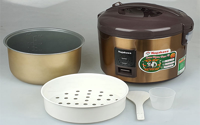 Nồi cơm điện nắp gài Nagakawa NAG0121 - Hàng chính hãng