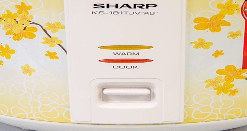 Nồi cơm điện nắp gài Sharp KS-181TJV-AB - Hàng chính hãng