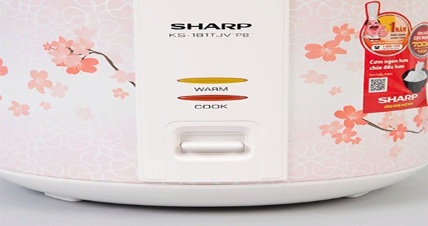 Nồi cơm điện nắp gài Sharp KS-181TJV-PB - Hàng chính hãng