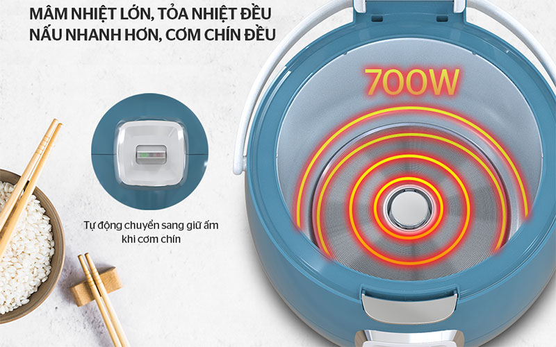 Nồi cơm điện Sunhouse SHD8662 - Hàng chính hãng