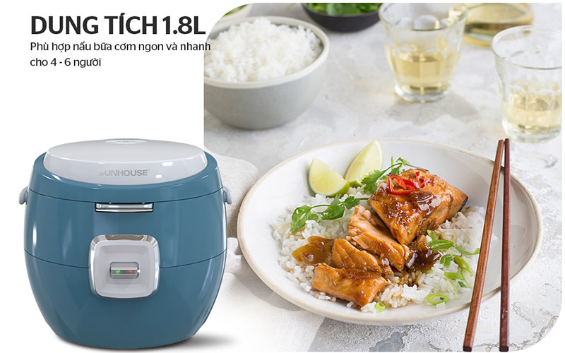 Nồi cơm điện Sunhouse SHD8662 - Hàng chính hãng