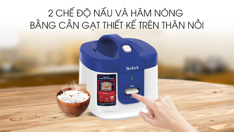 Nồi cơm điện nắp gài Tefal RK361168 - Hàng chính hãng