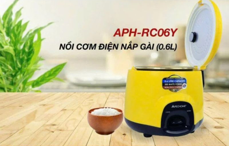 Nồi cơm điện nắp gài Apechome APH-RC06Y  - Hàng chính hãng