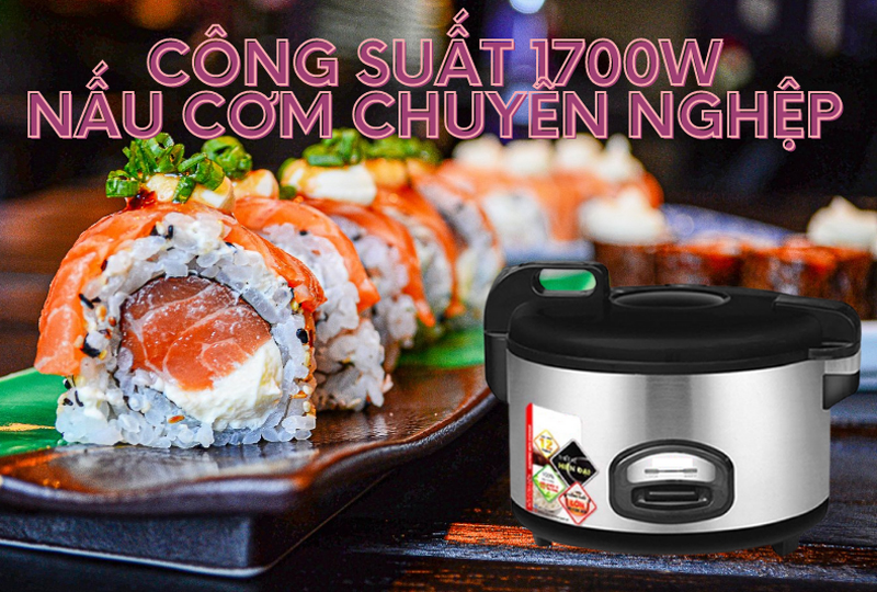 Nồi cơm điện nắp gài Benny BR-46SV - Hàng chính hãng