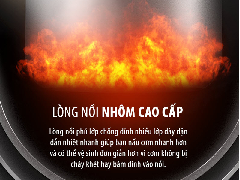 Nồi cơm điện nắp gài Benny BR-46SV - Hàng chính hãng