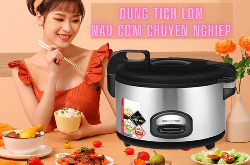 Nồi cơm điện nắp gài Benny BR-46SV - Hàng chính hãng