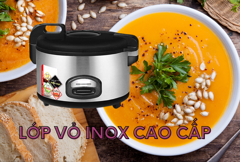 Nồi cơm điện nắp gài Benny BR-46SV - Hàng chính hãng