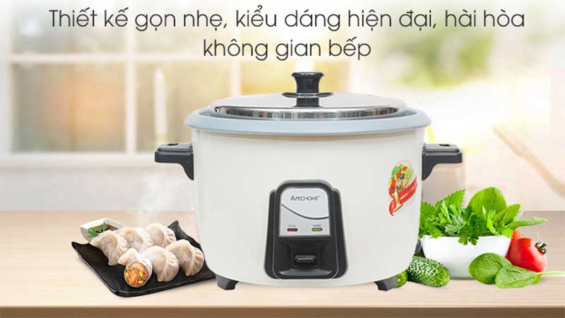 Nồi cơm điện nắp rời Apechome APH-RC160 - Hàng chính hãng