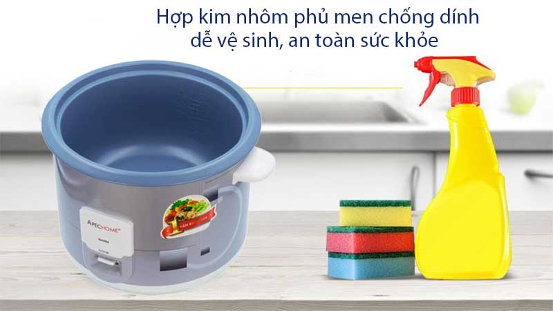 Nồi cơm điện nắp rời Apechome APH-RC22S - Hàng chính hãng