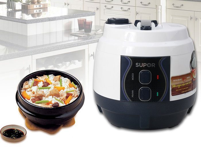 Nồi cơm điện niêu Supor CFXB50YB13VN-50 1.8L - Hàng chính hãng