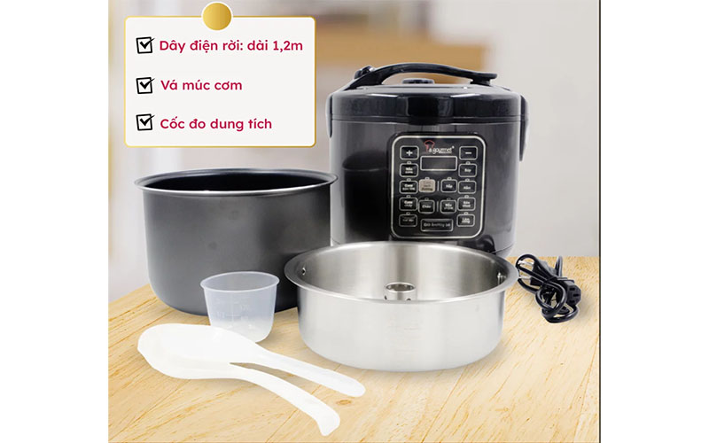 Nồi cơm tách đường La Gourmet 9556704363992 - Hàng chính hãng