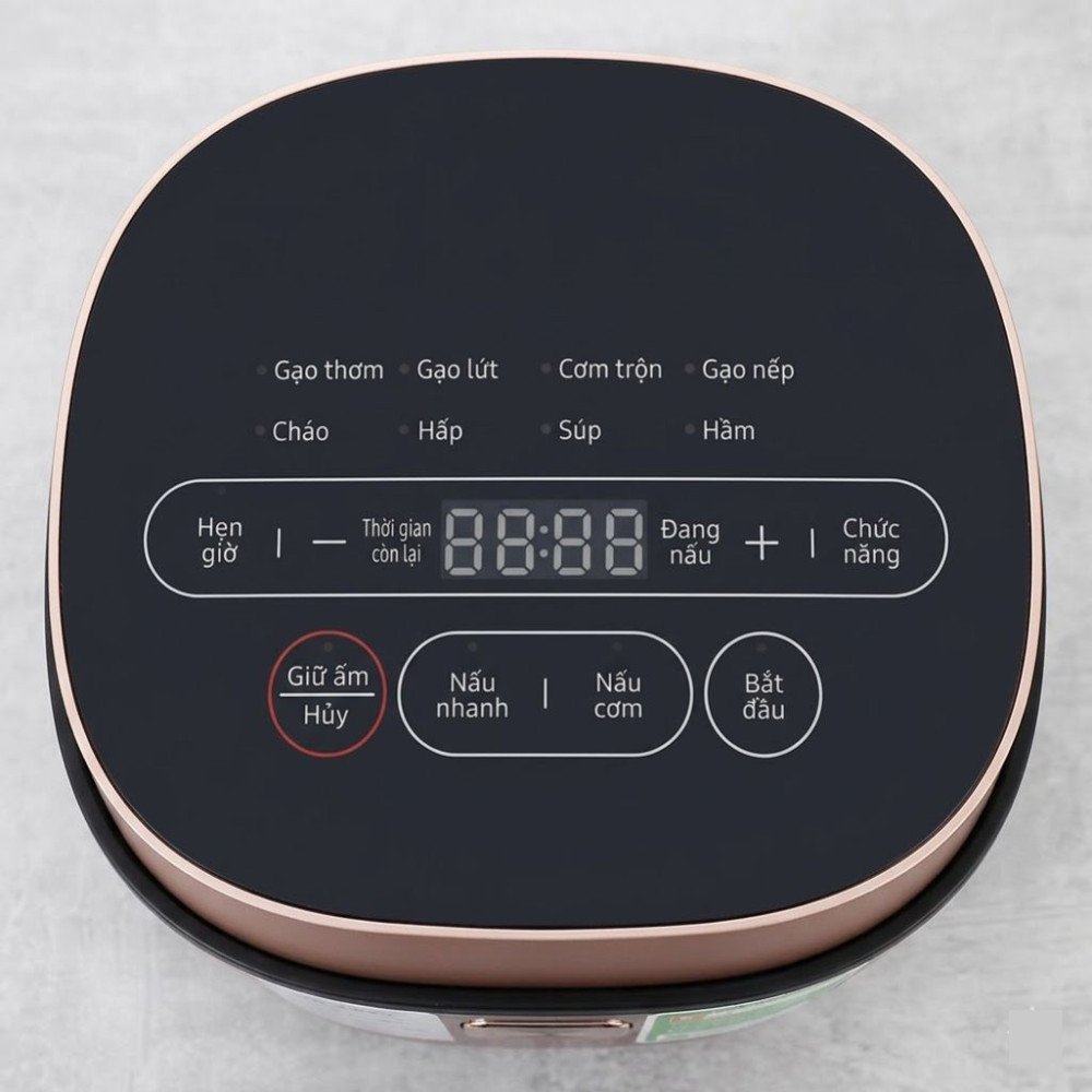 Nồi cơm điện tử Sharp 1 lít KS-COM1031MV-RS - Hàng chính hãng
