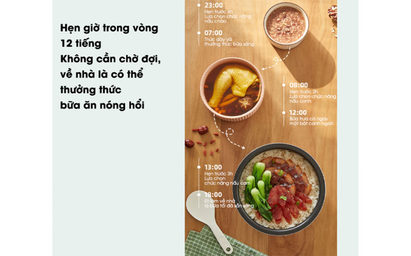 Nồi cơm điện tử Bear SB-NC16L - Hàng chính hãng