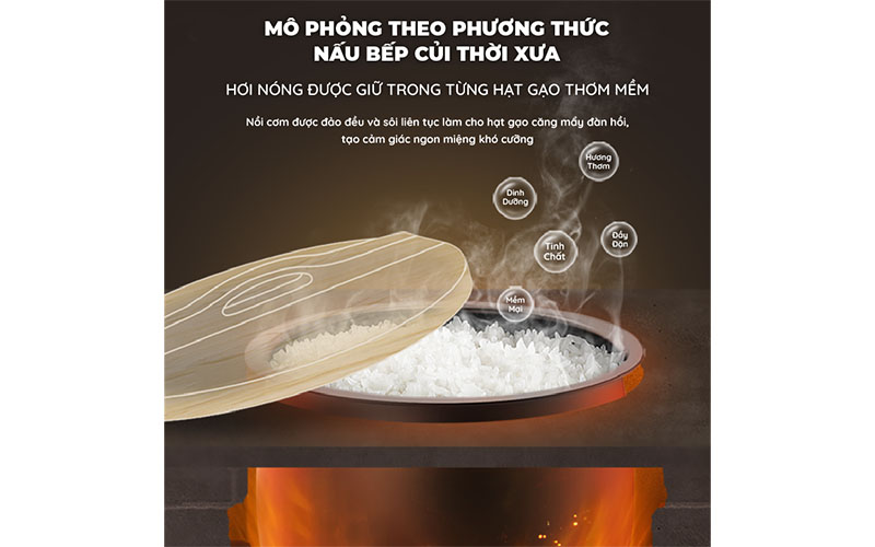 Nồi cơm điện tử Bear SB-NC30B - Hàng chính hãng