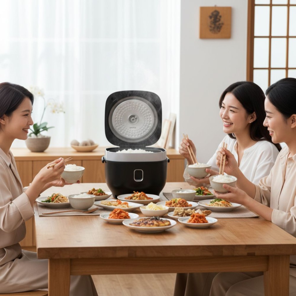 Nồi cơm điện tử 1L Sharp KS-COM1029MV-SL - Hàng chính hãng