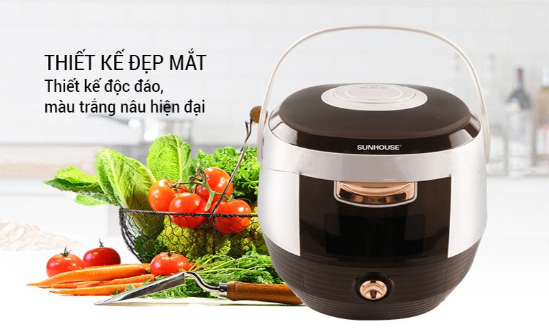 Nồi cơm điện Sunhouse SHD8629C - Hàng chính hãng