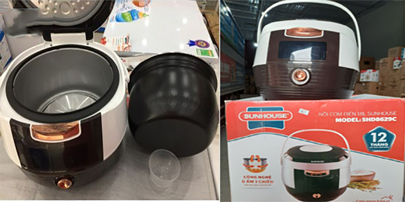 Nồi cơm điện Sunhouse SHD8629C - Hàng chính hãng
