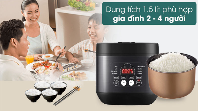 Nồi cơm điện tử Supor SF40FC996A - Hàng chính hãng