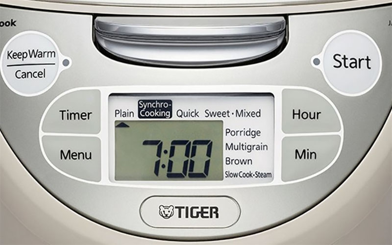 Nồi cơm điện tử Tiger JAX-R18S - Hàng chính hãng