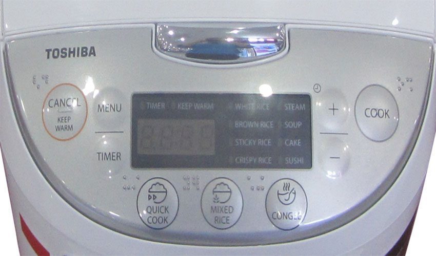 Nồi cơm điện tử Toshiba RC-18DH1NV - Hàng chính hãng