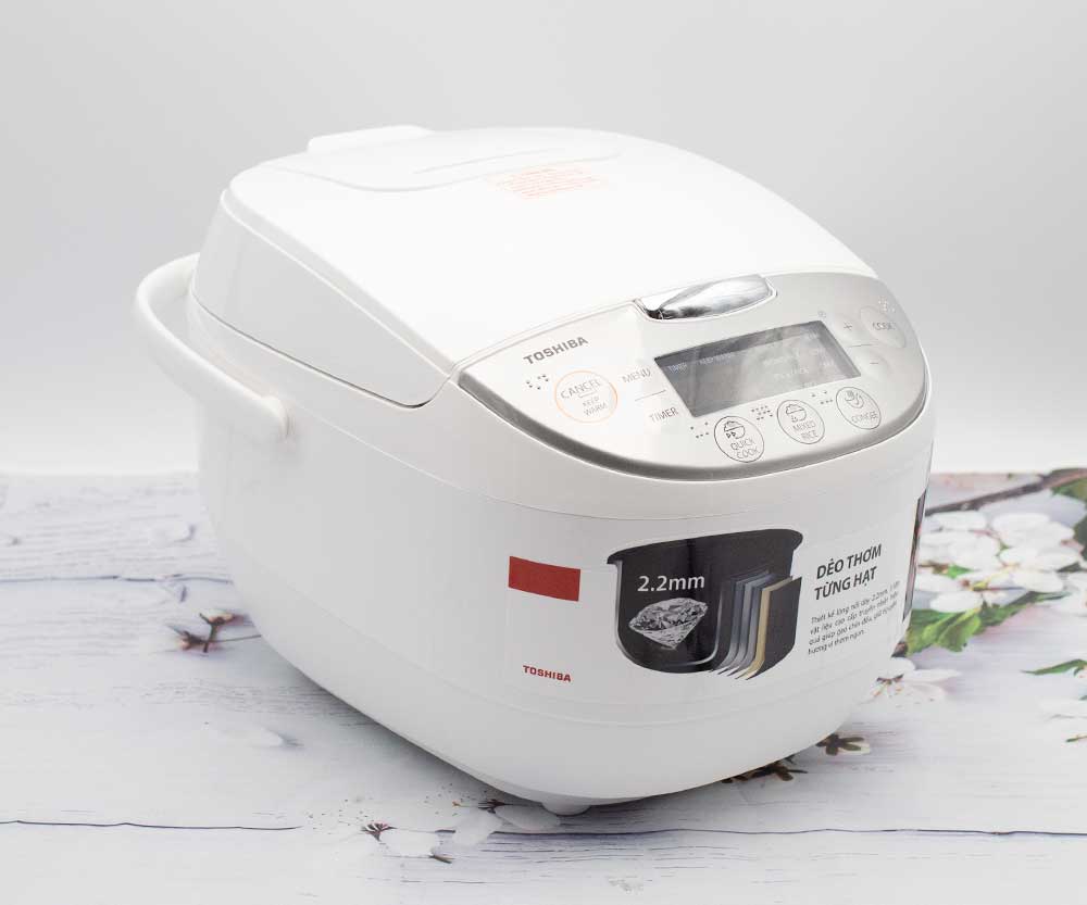Nồi cơm điện tử Toshiba RC-18DH2PV(W) - Hàng chính hãng