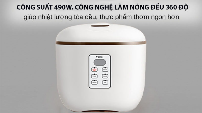 Nồi cơm điện tử Tsuki TS-XH30 - Hàng chính hãng