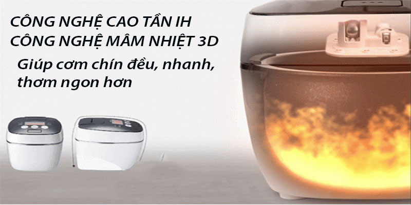 Nồi cơm điện tử cao tần Tiger JPB-G18S - Hàng chính hãng