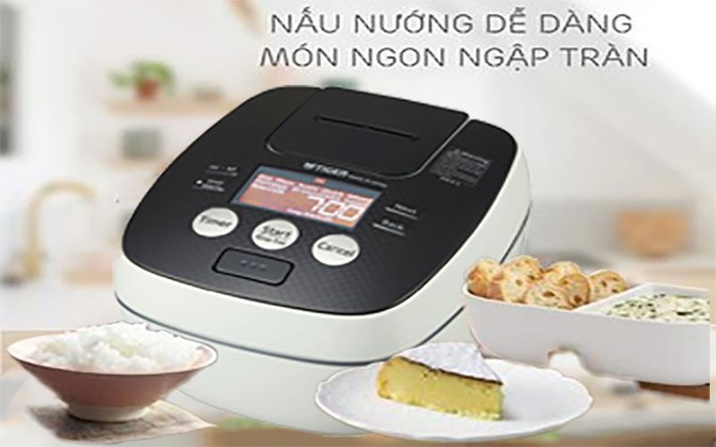 Nồi cơm điện tử cao tần Tiger JPB-G18S - Hàng chính hãng