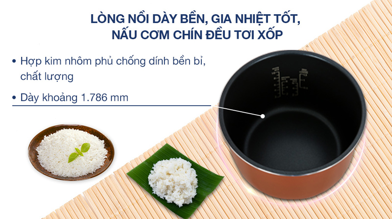 Nồi cơm điện tử Kangaroo KG15DR10 - Hàng chính hãng