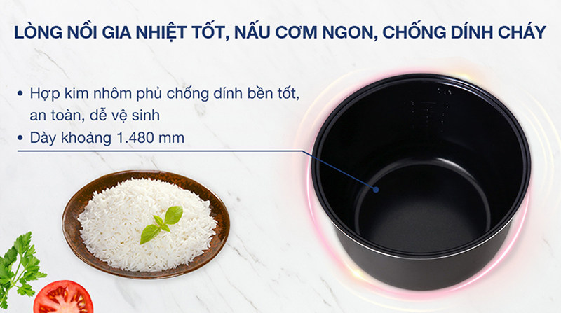 Nồi cơm điện tử Kangaroo KG18DR9 - Hàng chính hãng