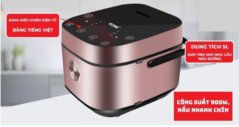 Nồi cơm điện tử Komi KM-05CD - Hàng chính hãng