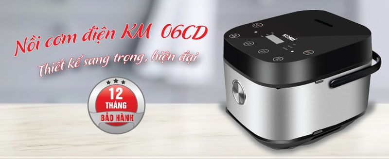 Nồi cơm điện tử Komi KM-06CD - Hàng chính hãng