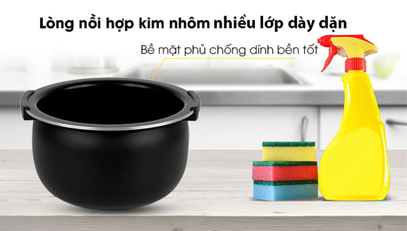 Nồi cơm điện tử Komi KM-06CD - Hàng chính hãng